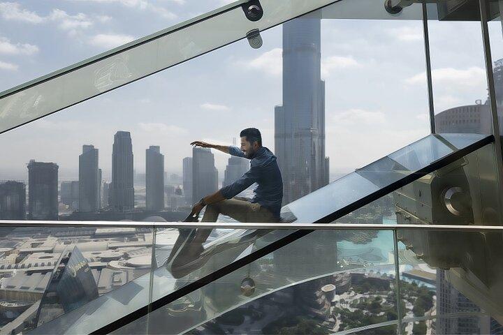 Sky Views Observatory Dubai with Glass Slide with transfer option