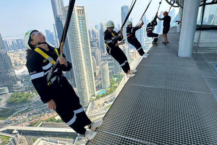 Sky Views Dubai Edge Walk Thrilling Walk 219m Above the City