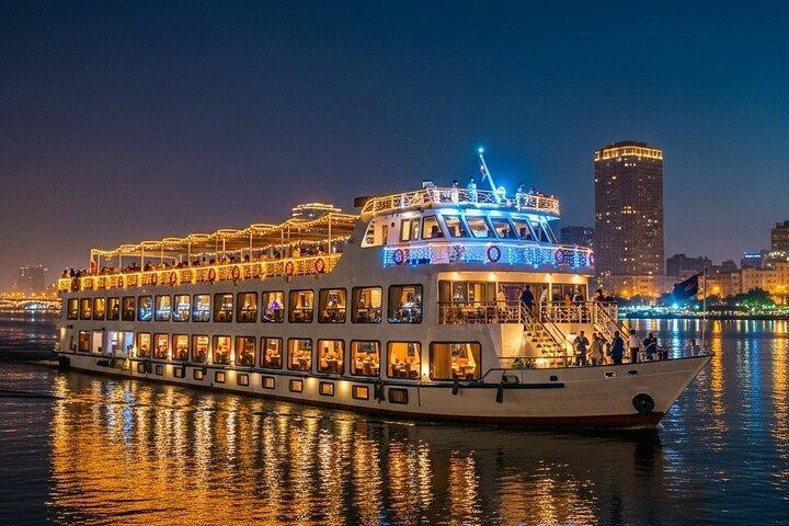 Premium Nile Dinner Cruise with Private Transfer&Insurance –Cairo