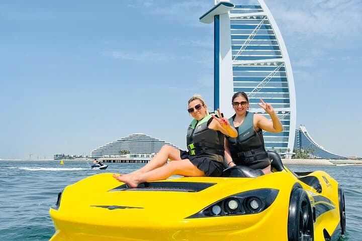 Jet Car Experience Dubai With Burj Al Arab Views