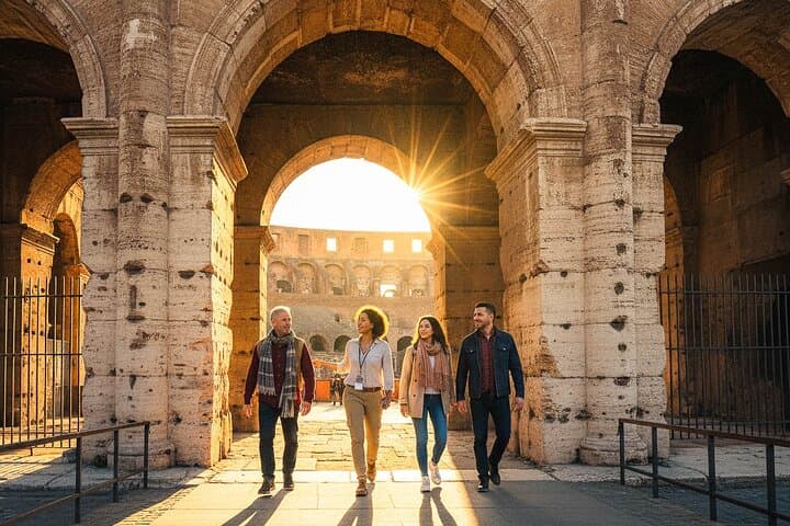 Colosseum Arena Floor and Ancient Rome Tour with Private Options