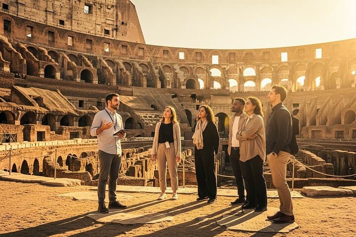 Colosseum Arena Floor and Ancient Rome Tour with Private Options