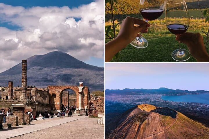 All Inclusive Pompeii, Vesuvius, wine tasting & light lunch