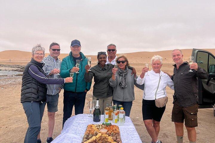Half Day Walvis Bay Tour Lagoon Dune 7 and Pink Lake