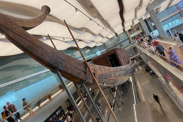 Pyramids Sphinx Grand Egyptian Museum & Bazaar Or Nile Felucca