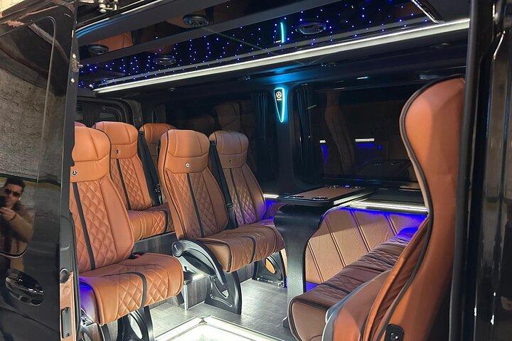 "Luxurious Transportation by Sedan,MiniVan or MiniBus"