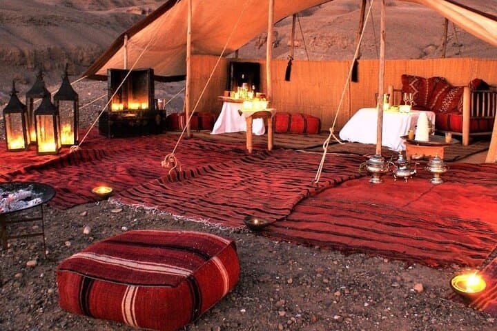 Sunrise Camel Ride and Moroccan Breakfast in Agafay Desert