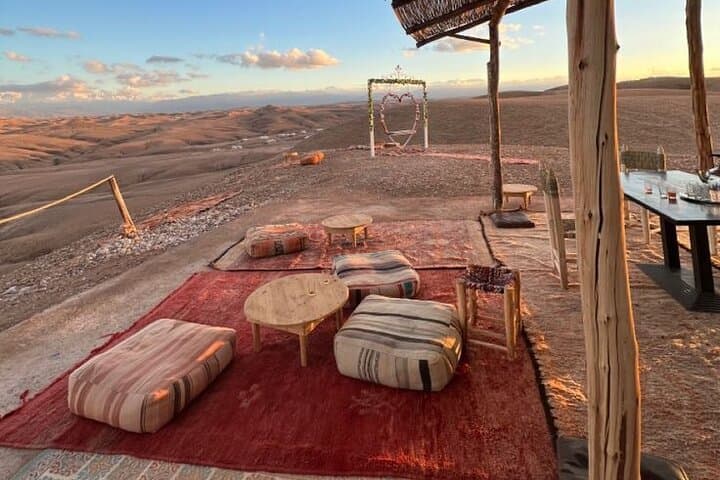 Sunrise Camel Ride and Moroccan Breakfast in Agafay Desert