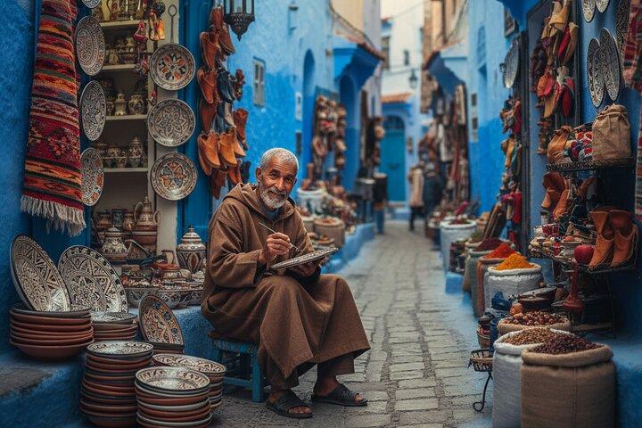 Chefchaouen Day Trip from Tangier Blue City Kasbah and Lunch