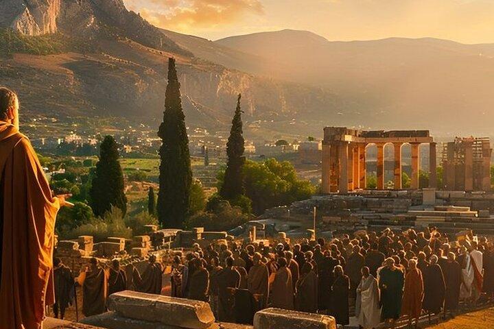 "All Day Tour Athens & Corinth:Highlights & Path of Apostle Paul"