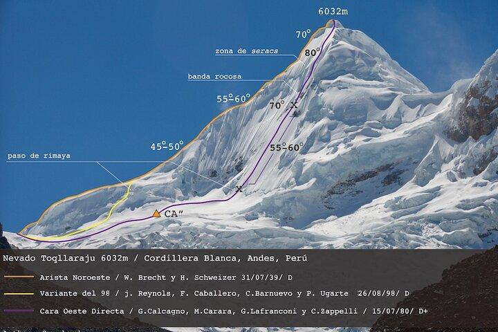 4Day-Nevado Tocllaraju Expedition Climb 6,034 m Cordillera Blanca
