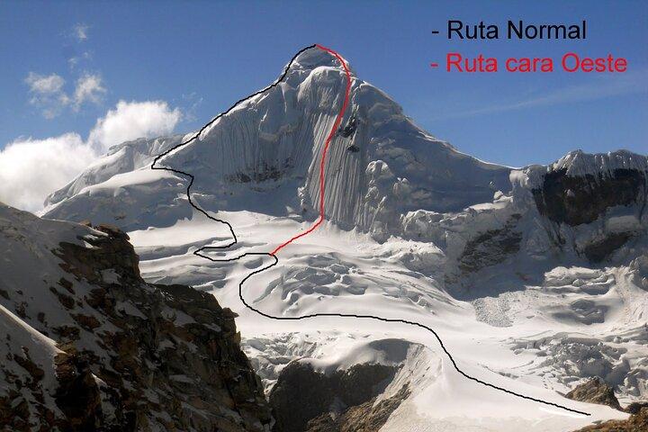 4Day-Nevado Tocllaraju Expedition Climb 6,034 m Cordillera Blanca