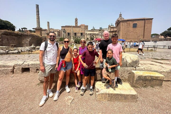 Rome Colosseum & Forums for Kids: Fun Family-Friendly Guided Tour