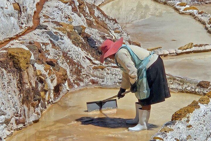 From Cusco: Maras Salt Mines and Moray -HALF DAY TOUR