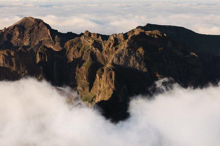 Sunset in Pico do Arieiro and Stairway to Heaven Trail