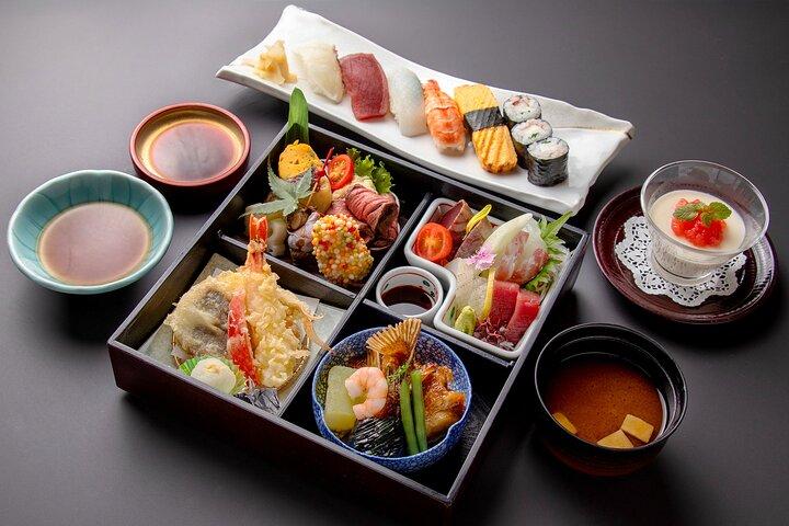 Kagoshima Luxury Hot Springs and Gourmet Lunch at Shiroyama Hotel