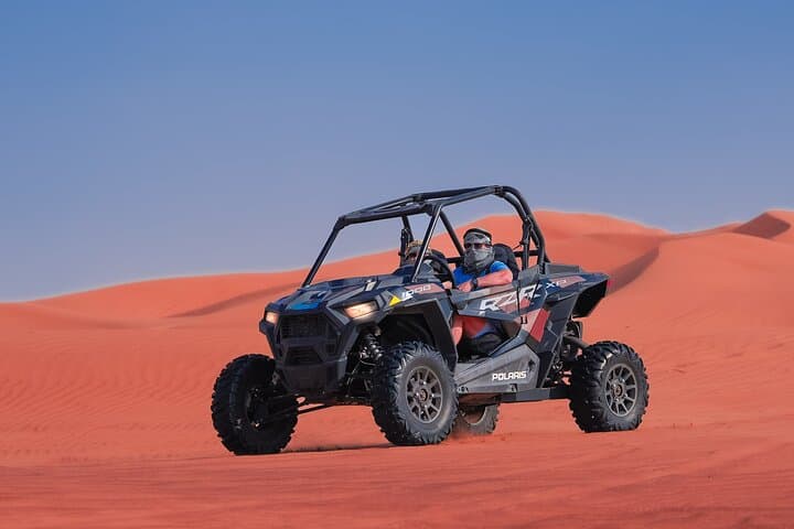Premium Dubai Buggy Tour in Red Sands and Desert Safari