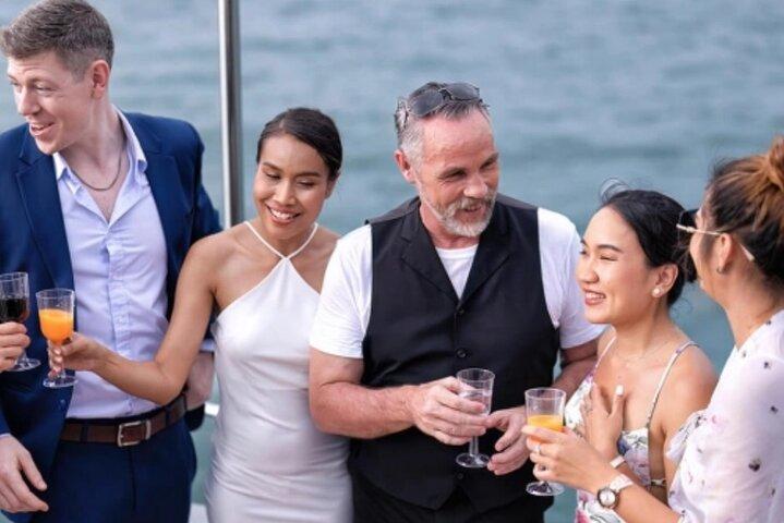 Lisbon: Golden Hour Sunset Boat Cruise with Portuguese Wine
