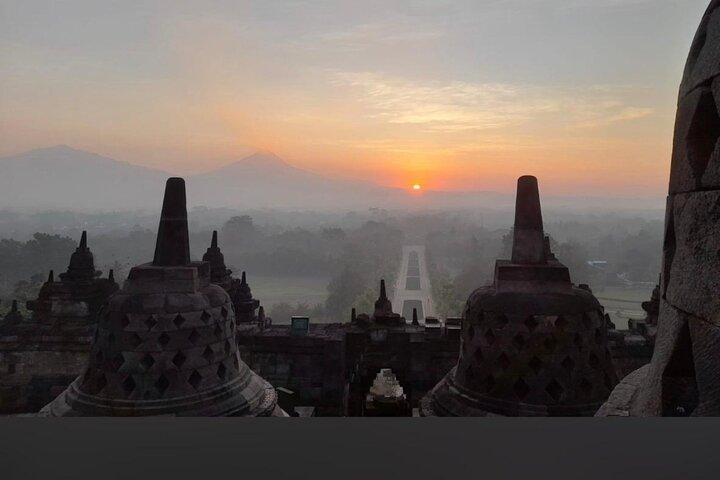 Borobudur Sunrise CLIMB at temple and Prambanan tour 1 Day Tour