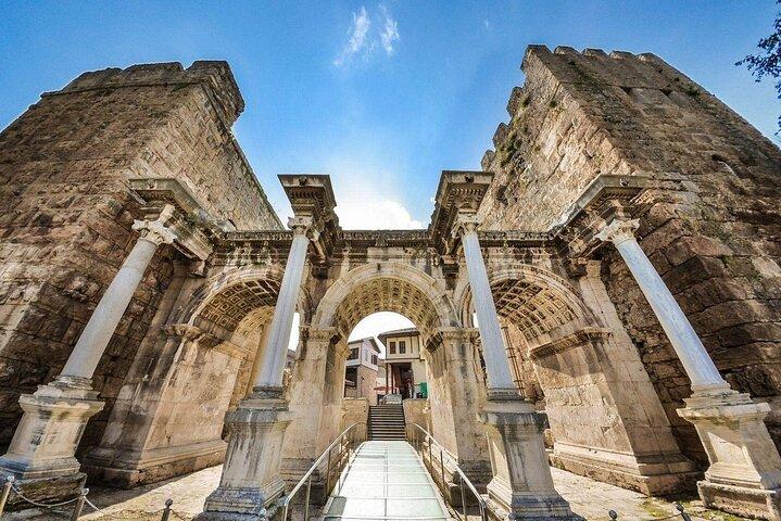 Antalya Cable Car Waterfalls Old Town and Boat Trip City Tour