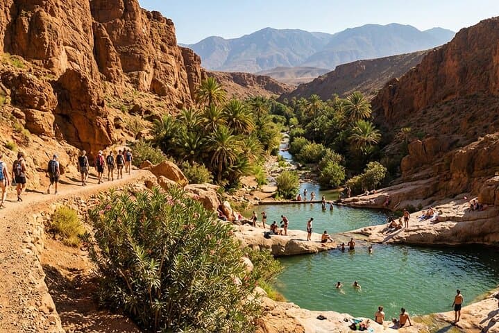 Paradise Valley excursion with botanical garden + Berber breakfast