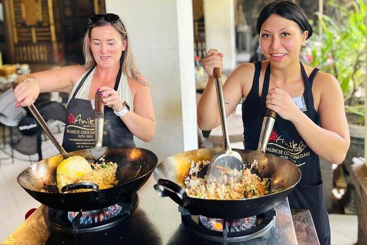 Kuta Bali Cooking Class 10 Dish & Market Tour with Free Pick-Up