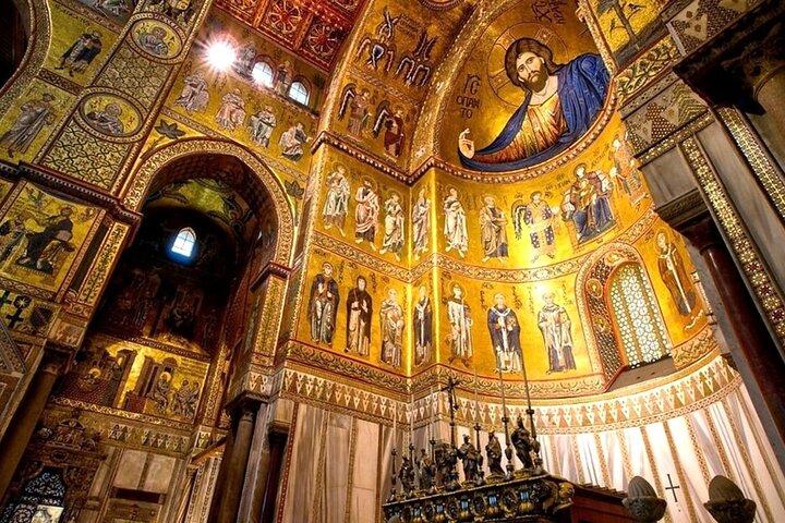 Monreale Monte Pellegrino and Mondello Private Tour from Palermo