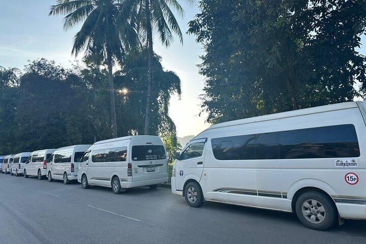 Luang Prabang to Kuang Si Waterfalls Shared Minivan Ticket
