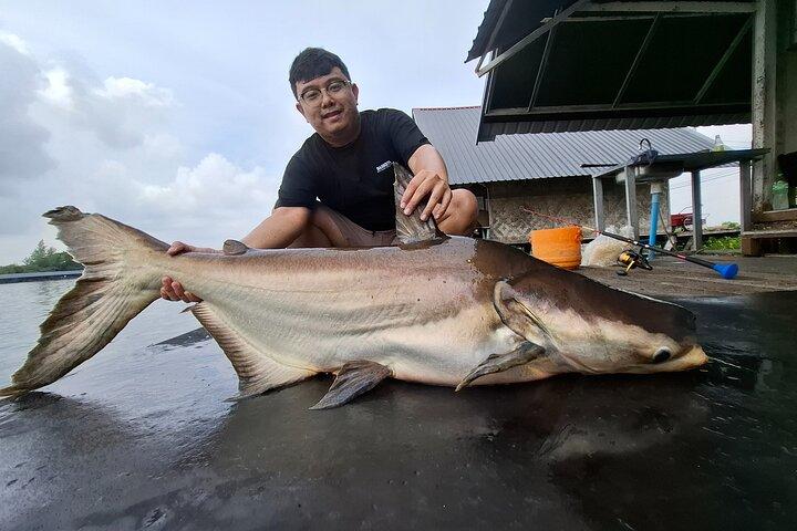 Mekong Catfish and Siamese Carp Fishing Guarantee Good Fishing