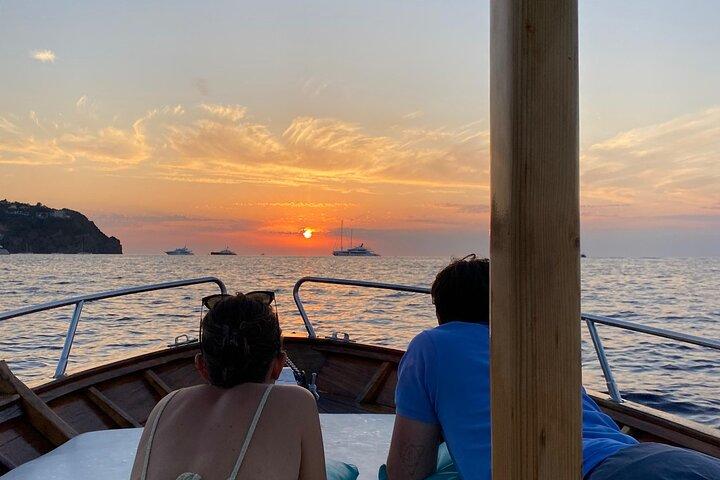 Private sunset boat tour to Ischia