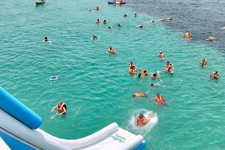 Pig Island Sightseeing, Snorkeling by Catamaran from Koh Samui
