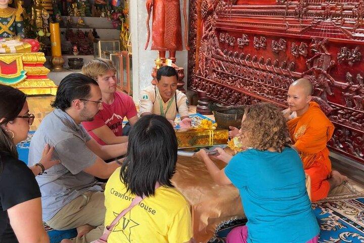Sacred Monks Blessing & Local Village Experience in Siem Reap