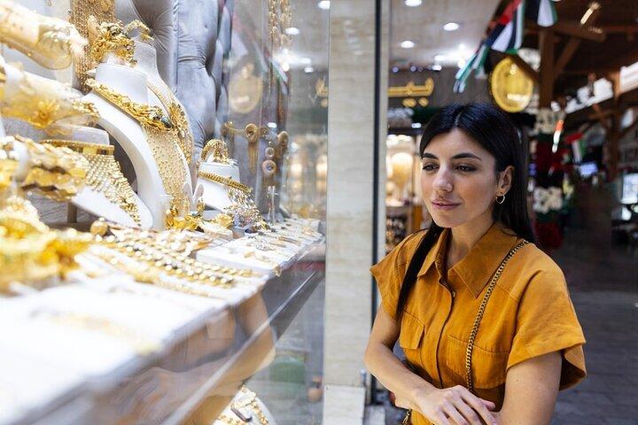 Private Old Dubai Souks Walking Tour with Abra Ride & Transfers