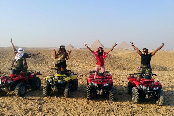 Giza Pyramids, Sphinx ,Camel Ride, ATV Quad Bike Private Excursion