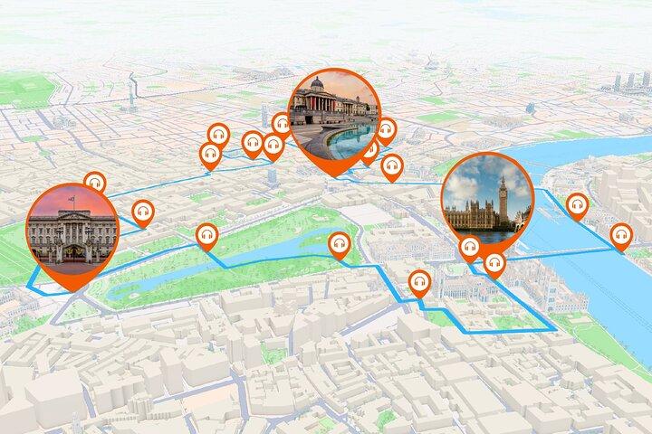 London Audio Guided Walking Tour 3h00 and 20 Audio Commentaries