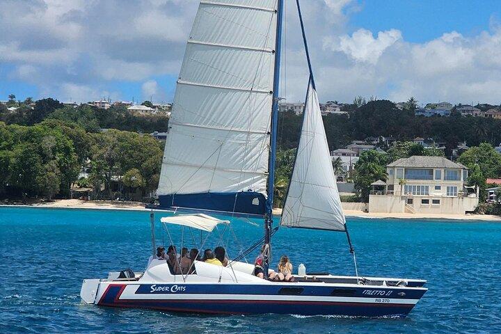Barbados Catamaran Snorkel Cruise with Open Bar