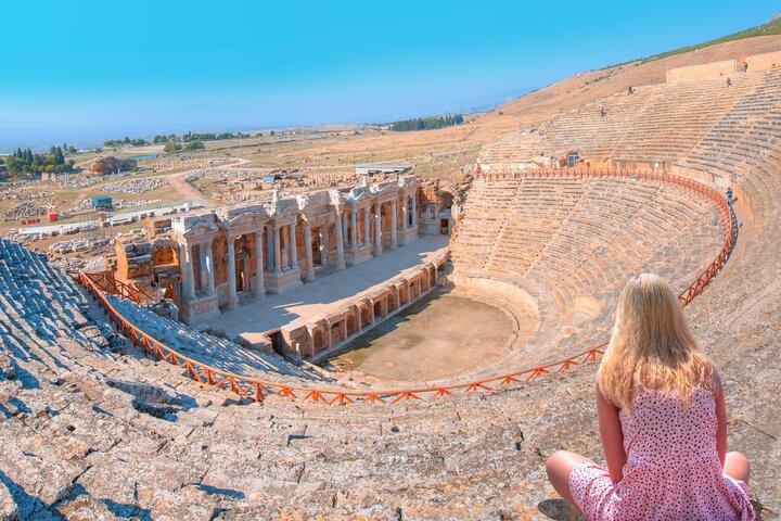 From Marmaris: Pamukkale Hot Springs and Ancient City Tour