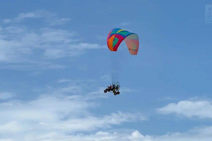 Paramotoring and mangrove River boat Safari Adventure in Bentota