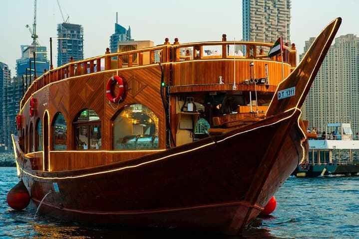 Dubai Marina New Year's Luxury Cruise 2026 - Dinner & Fireworks