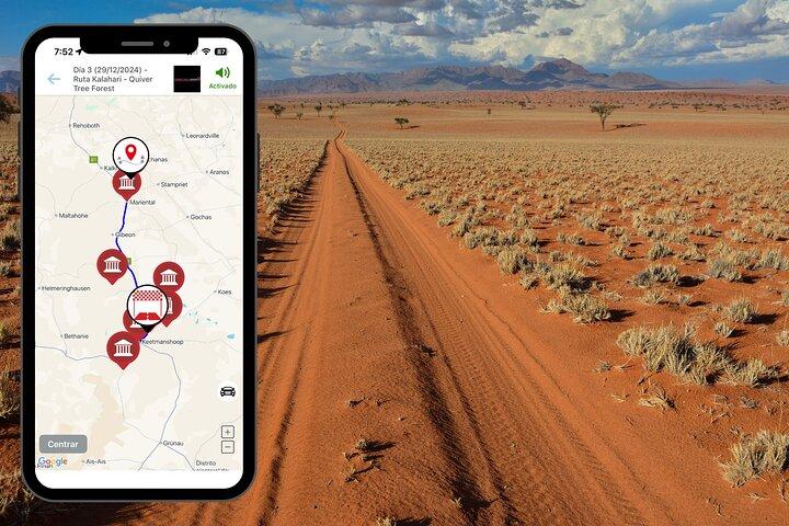 Road trip in Namibie