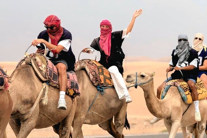 Agafay Desert: Dinner Show with Sunset Camel Ride