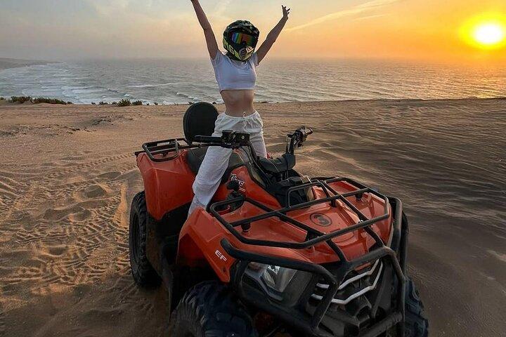 3 in 1 Agadir Desert Quad Ride Experience Sandboarding and BBQ