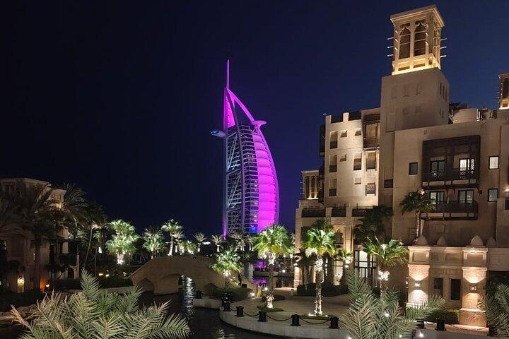 Dubai Night Tour: Burj Khalifa, Fountain Show & City Lights