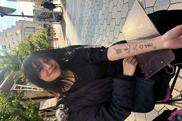 Japanese Kanji Henna Tattoo Experience