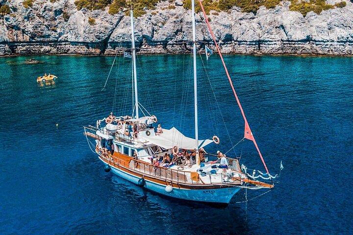 Rhodes Sunset Cruise with Unlimited Aperol Spritz Beers and Wine