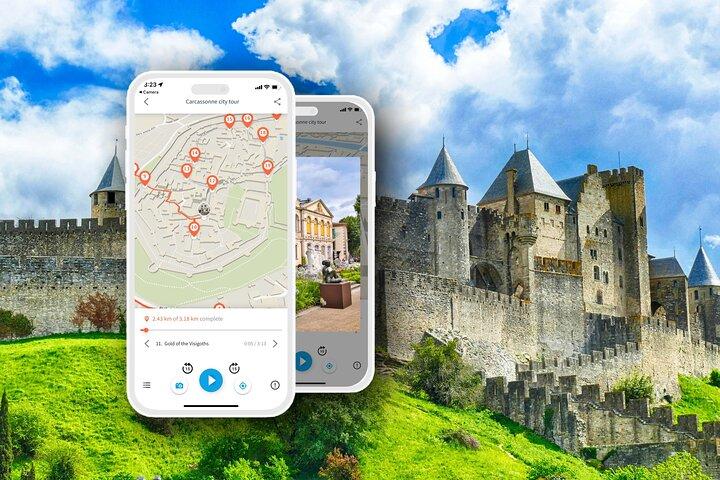 Carcassonne Walking Tour with Audioguide on Your Smartphone