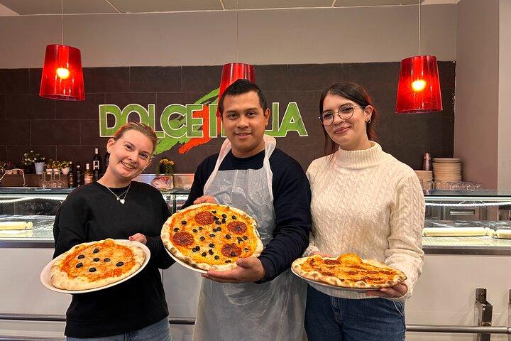 Roman Style Pizza Cooking Class & Spritz Making in Rome