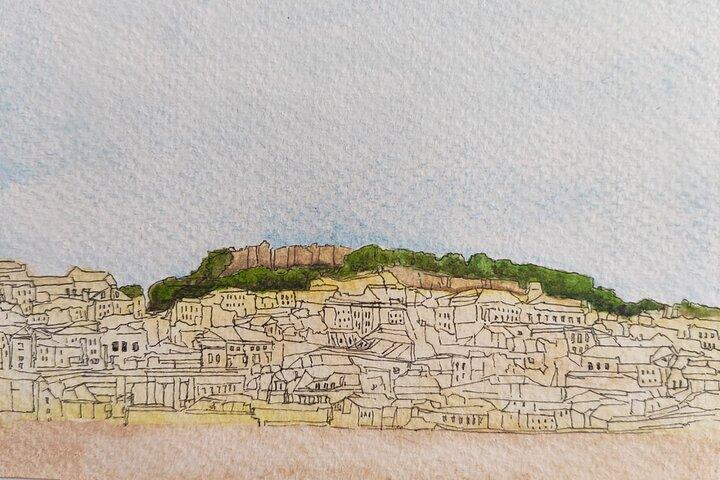 Lisbon Sketching Tour and Discover Hidden Views and Art