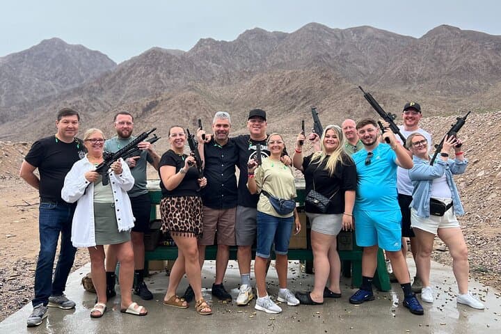 Las Vegas Outdoor Machine Gun and Rifle Shooting with Shuttle