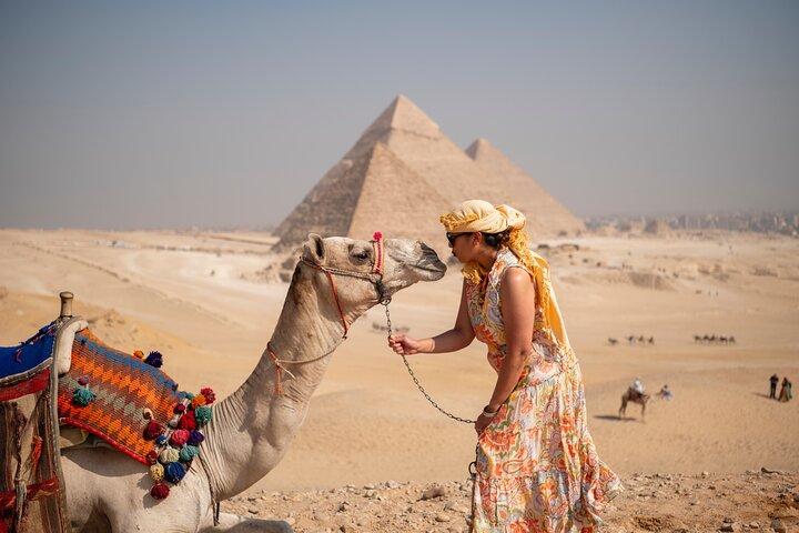 Giza Pyramids, Saqqara, Memphis & Grand Egyptian Museum Day Tour